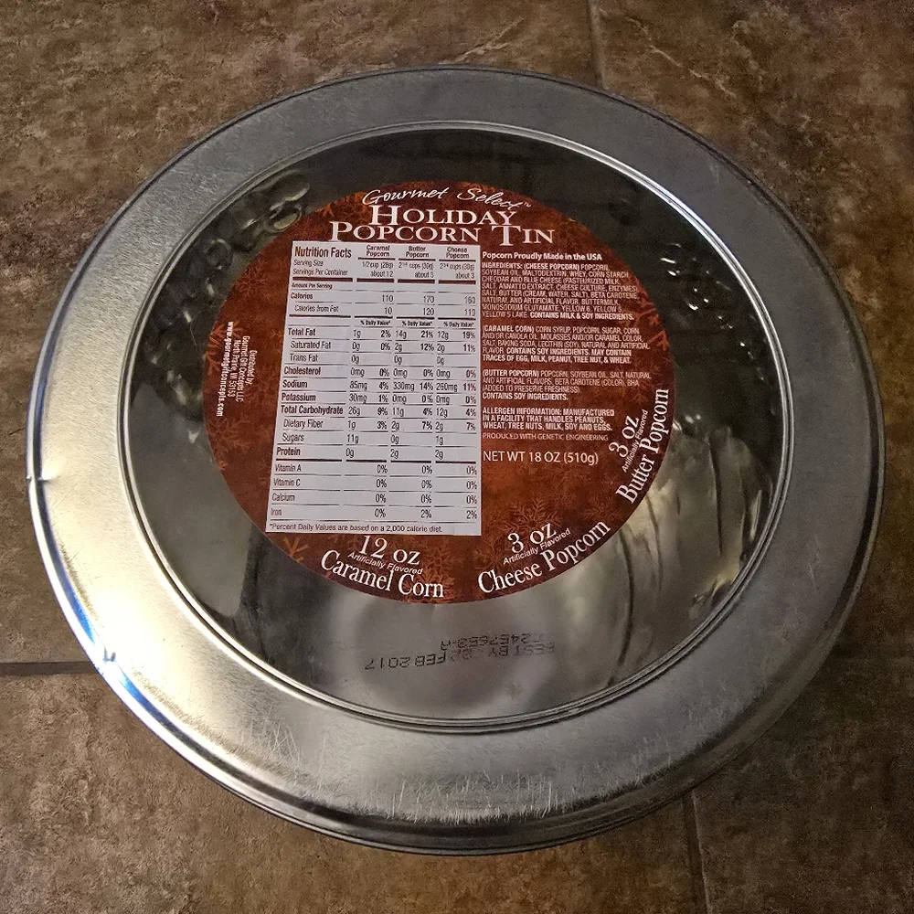 Happy Holidays | GOURMET SELECT | Storage Tin